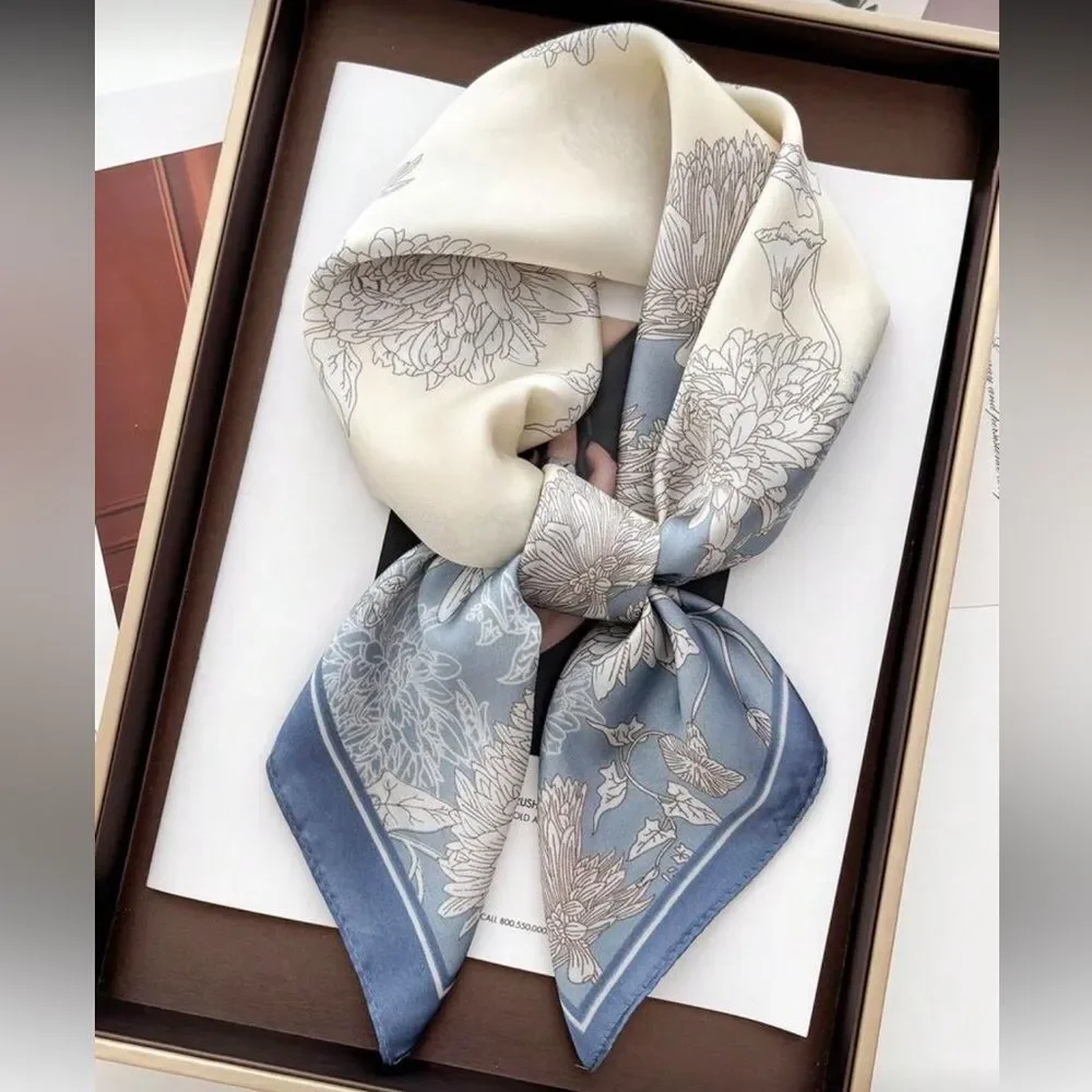 Elegant Floral Scarf S10